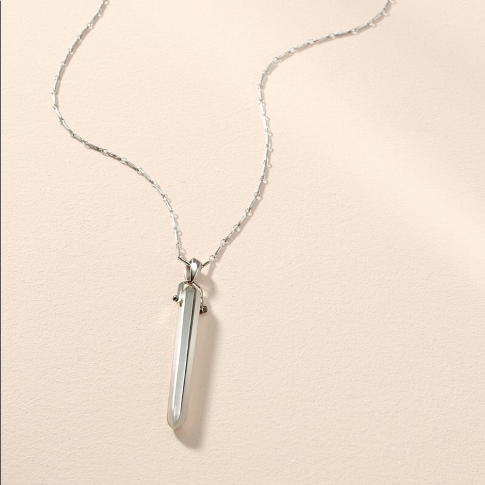 Stella & Dot silver Rebel necklace